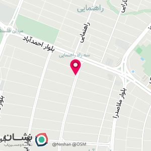نقشه کافه کتاب راوی