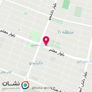 نقشه خانه هنر مهرسا